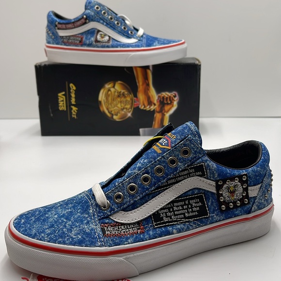 Vans Men’s Old Skool
Cobra Kai Multi/True White 
VNOA3WKT6GL Sneakers - Picture 15 of 16